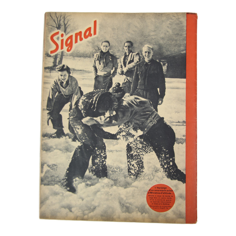 Magazine, Signal, numéro 1, février 1942, édition française, LVF