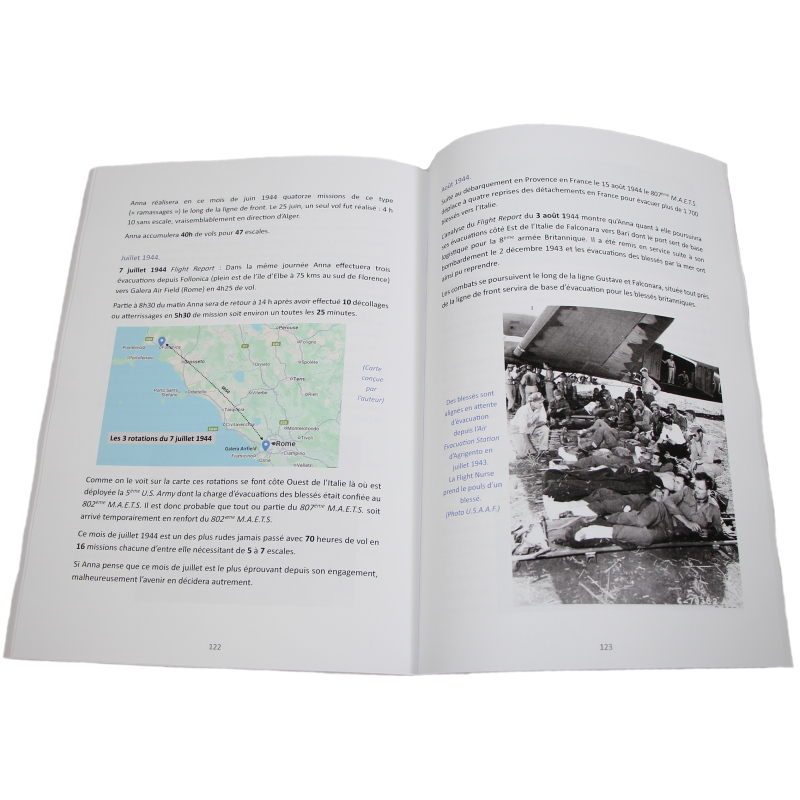 Book, Lieutenant Anna Scheldorf, A.N.C. Flight Nurse, The Journey of a woman who preserved life in the sky
