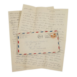 Letter, Pvt. Ray Geddes, Fort Benning, 501st PIR, May 4, 1943