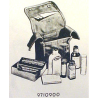 Kit médical individuel de jungle M-2, Spec. 433B, G.B. MFG. CO., Inc 1944, avec accessoires