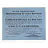 Prospectus, collecte de bouteilles au profit de la Wehrmacht, Haguenau