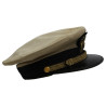 Casquette officier, US Navy, beige, RATNER, taille 59, nominative