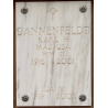 Cap, Visor, Officer, US Army, Cpt. Karl Dannenfeldt, 90th Inf. Div.