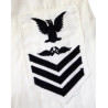 Veste jumper, US Navy, Undress White Service Uniform, Aviation Metalsmith 1st Class, nominative