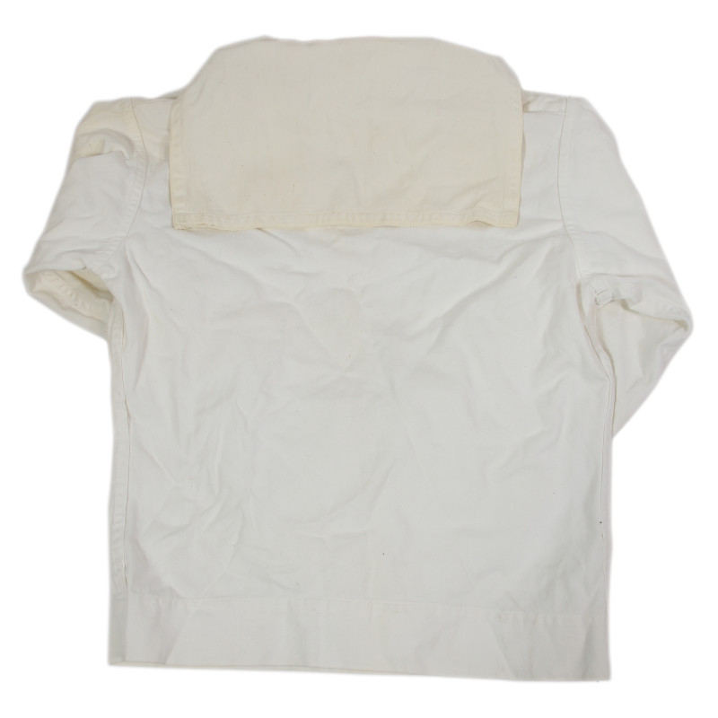 Jacket, Jumper, US Navy, Undress White Service Uniform, Aviation Metalsmith 1st Class, Named