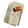 Lot de 15 cartes, France, Belgique, Pays-Bas, Lt. Col. Hugh Mozley, 326th AEB, 101st AB, route de Bastogne