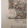 Lot de 15 cartes, France, Belgique, Pays-Bas, Lt. Col. Hugh Mozley, 326th AEB, 101st AB, route de Bastogne