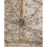 Lot de 15 cartes, France, Belgique, Pays-Bas, Lt. Col. Hugh Mozley, 326th AEB, 101st AB, route de Bastogne
