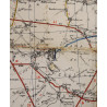 Lot de 15 cartes, France, Belgique, Pays-Bas, Lt. Col. Hugh Mozley, 326th AEB, 101st AB, route de Bastogne