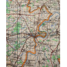 Lot of Fifteen Allied Maps, France, Belgium, Netherlands, Lt. Col. Hugh Mozley, 326th AEB, 101st Airborne Division, ETO