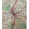 Lot de 15 cartes, France, Belgique, Pays-Bas, Lt. Col. Hugh Mozley, 326th AEB, 101st AB, route de Bastogne