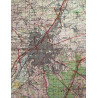 Lot de 15 cartes, France, Belgique, Pays-Bas, Lt. Col. Hugh Mozley, 326th AEB, 101st AB, route de Bastogne