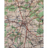 Lot of Fifteen Allied Maps, France, Belgium, Netherlands, Lt. Col. Hugh Mozley, 326th AEB, 101st Airborne Division, ETO