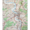 Lot de 15 cartes, France, Belgique, Pays-Bas, Lt. Col. Hugh Mozley, 326th AEB, 101st AB, route de Bastogne