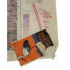 Lot de 15 cartes, France, Belgique, Pays-Bas, Lt. Col. Hugh Mozley, 326th AEB, 101st AB, route de Bastogne