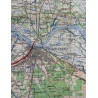 Lot de 15 cartes, France, Belgique, Pays-Bas, Lt. Col. Hugh Mozley, 326th AEB, 101st AB, route de Bastogne
