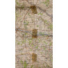 Lot de 15 cartes, France, Belgique, Pays-Bas, Lt. Col. Hugh Mozley, 326th AEB, 101st AB, route de Bastogne