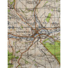 Lot de 15 cartes, France, Belgique, Pays-Bas, Lt. Col. Hugh Mozley, 326th AEB, 101st AB, route de Bastogne