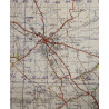 Lot de 15 cartes, France, Belgique, Pays-Bas, Lt. Col. Hugh Mozley, 326th AEB, 101st AB, route de Bastogne