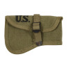 Axe, Intrenching, M-1910, with Carrier, OD 3, SHANE MFG. CO. 1942