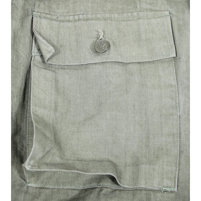 Veste de combat, US Army, treillis HBT (Herringbone Twill), Special, 42R, 1944