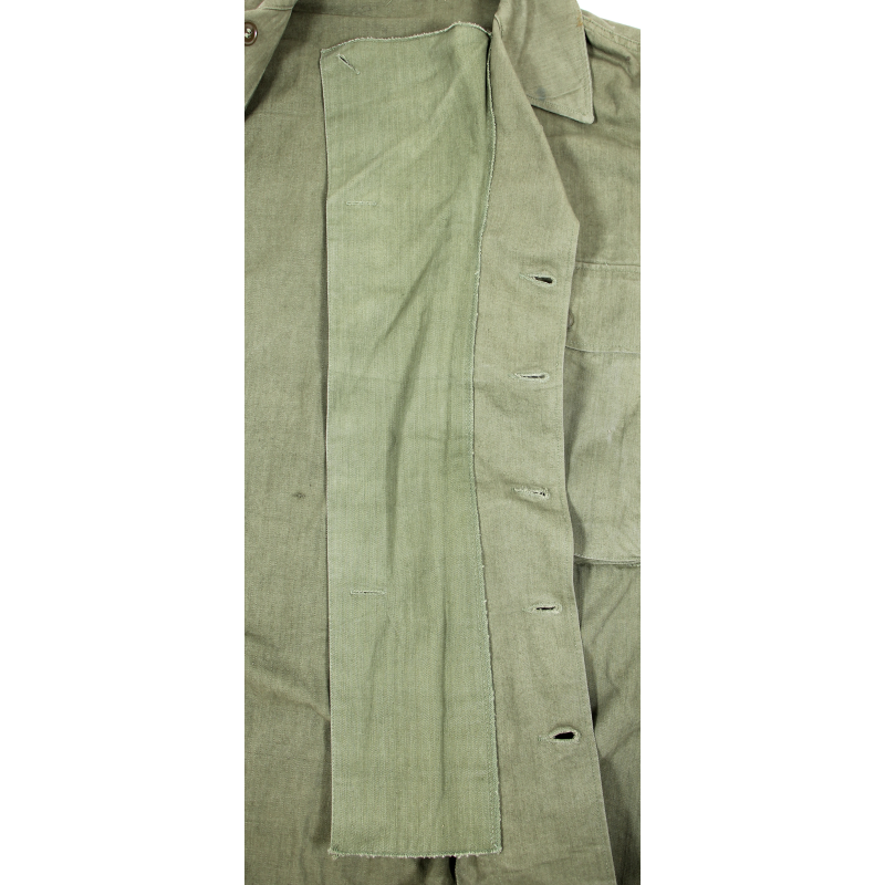 Veste de combat, US Army, treillis HBT (Herringbone Twill), Special, 42R, 1944