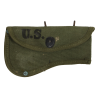 Étui de hache, M-1910, OD 7, CANVAS PROD. OF K.C. 1945