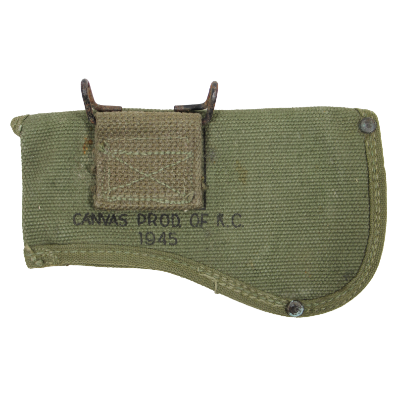 Cover, Axe, M-1910, OD 7, CANVAS PROD. OF K.C. 1945