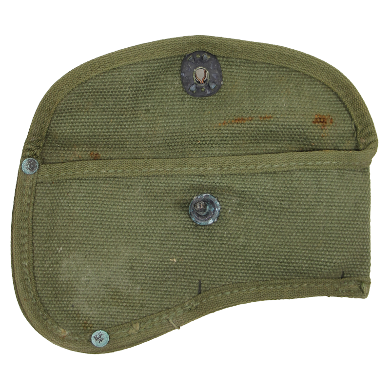 Étui de hache, M-1910, OD 7, CANVAS PROD. OF K.C. 1945