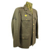 Coat, Serge, Wool, OD, 42S, 1941