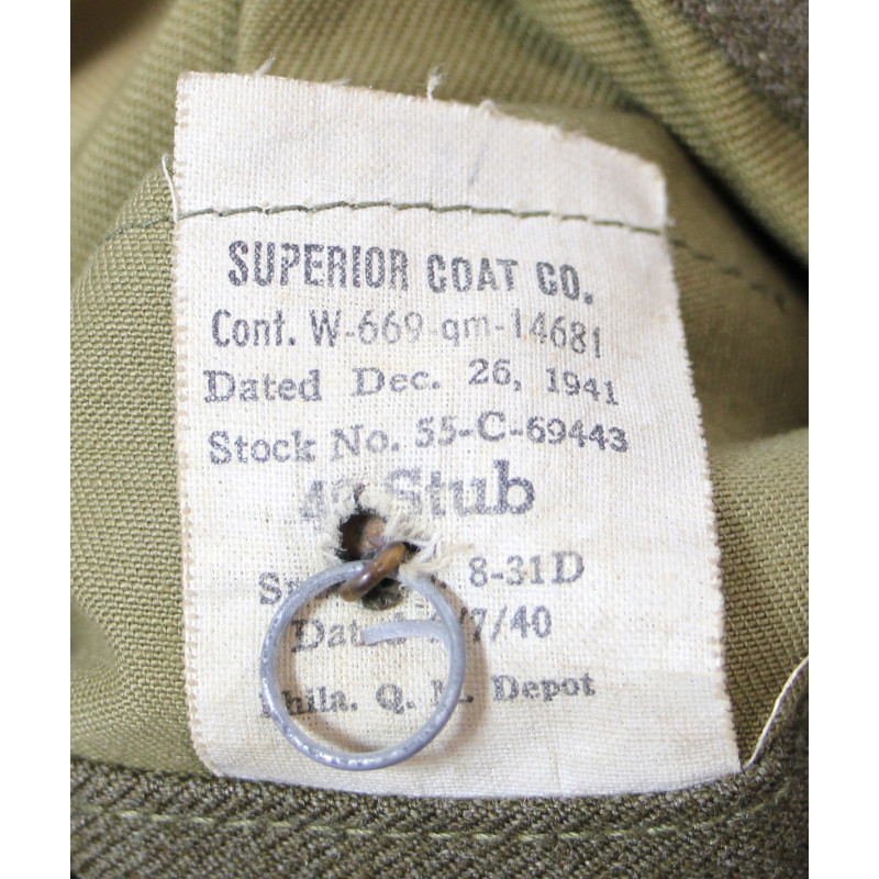 Veste de sortie, 42S, 1941