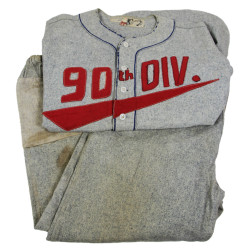 Tenue de baseball, US Army, Special Services, Hq., 90th Infantry Division