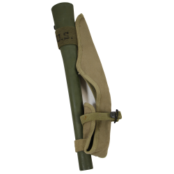 Manche de pioche, US Army, BM & CO. 1943, avec étui en toile, HARIAN 1944
