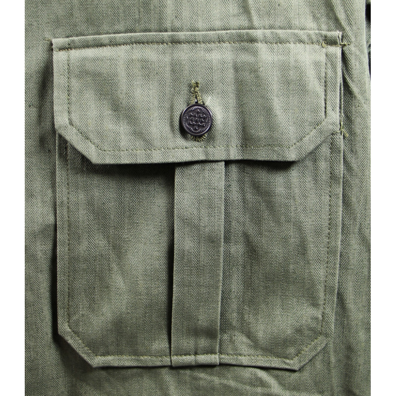 Jacket, HBT (Herringbone Twill), US Army, 1st Type, Size 42L, 1941