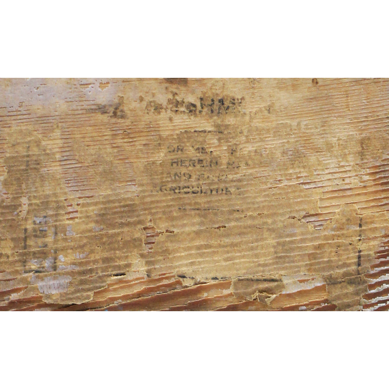 Crate, Wood, Corned Beef Hash, UNITED PACKERS, INC., Empty
