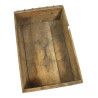 Caisse en bois, hachis de corned-beef, UNITED PACKERS, INC., vide