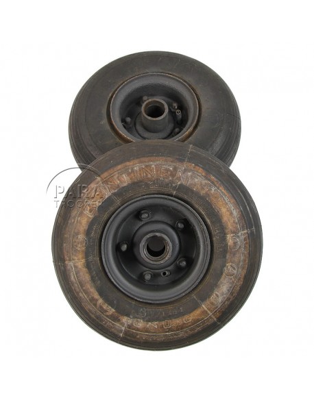Wheels, Container, Parachutist, German, Continental & Dunlop Wheels, Container, Parachutist, German, Continental & Dunlop