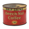 Boîte de conserve, café, Beech-Nut Coffee, 1941, intacte
