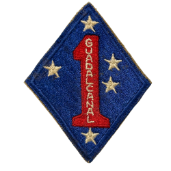 Insigne, 1st Marine Division, USMC