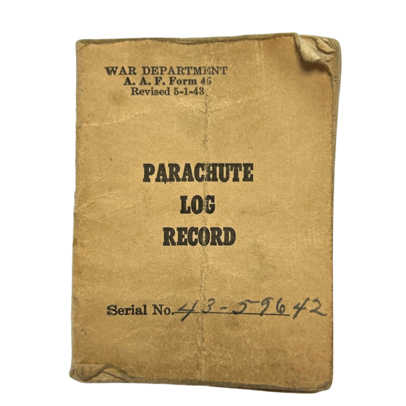 Record, Log, Parachute, A-4, Patterson Field, Iceland