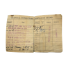 Carnet, Parachute Log Record, A-4, Patterson Field, Islande