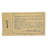 Certificat et Badge, E for Excellence, Army Navy, Sterling