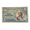 Banknote, $1 Military Payment Certificate, Series 661, 1968, Vietnam War
