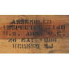 Caisse en bois, Field Ration C, US Army, 1944