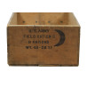 Caisse en bois, Field Ration C, US Army, 1944