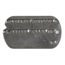 Plaque d'identité, Dog Tag, Pvt. Phyllis Ducharme, WAC