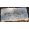 Plaques d'identité, Dog Tags, S/Sgt. Thomas Hill, Medic, 100th General Hospital, ETO