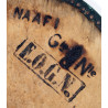 Chair, Bentwood, British, NAAFI, Reused by the Gendarmerie Nationale