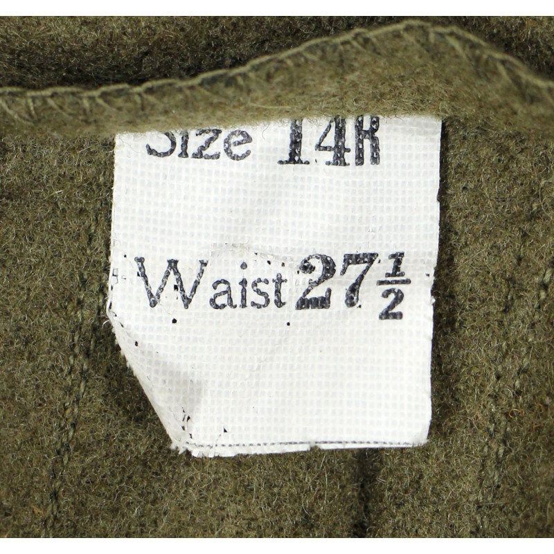 Trousers, Women's, Wool Liner, WAC & Nurse, 14R, 1945