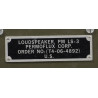 Haut-parleur LS-3, US Army Signal Corps